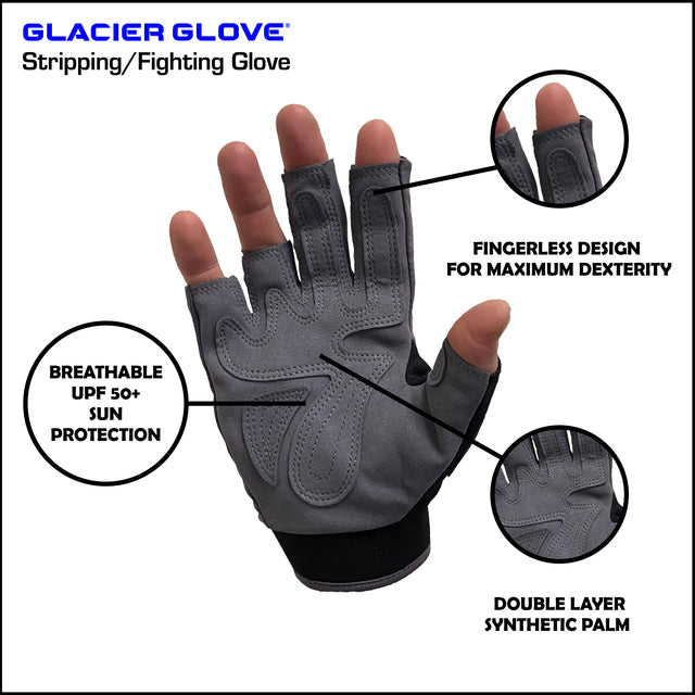 Glacier Glove Stripping And Fish Fighting Fingerless Gloves : Target