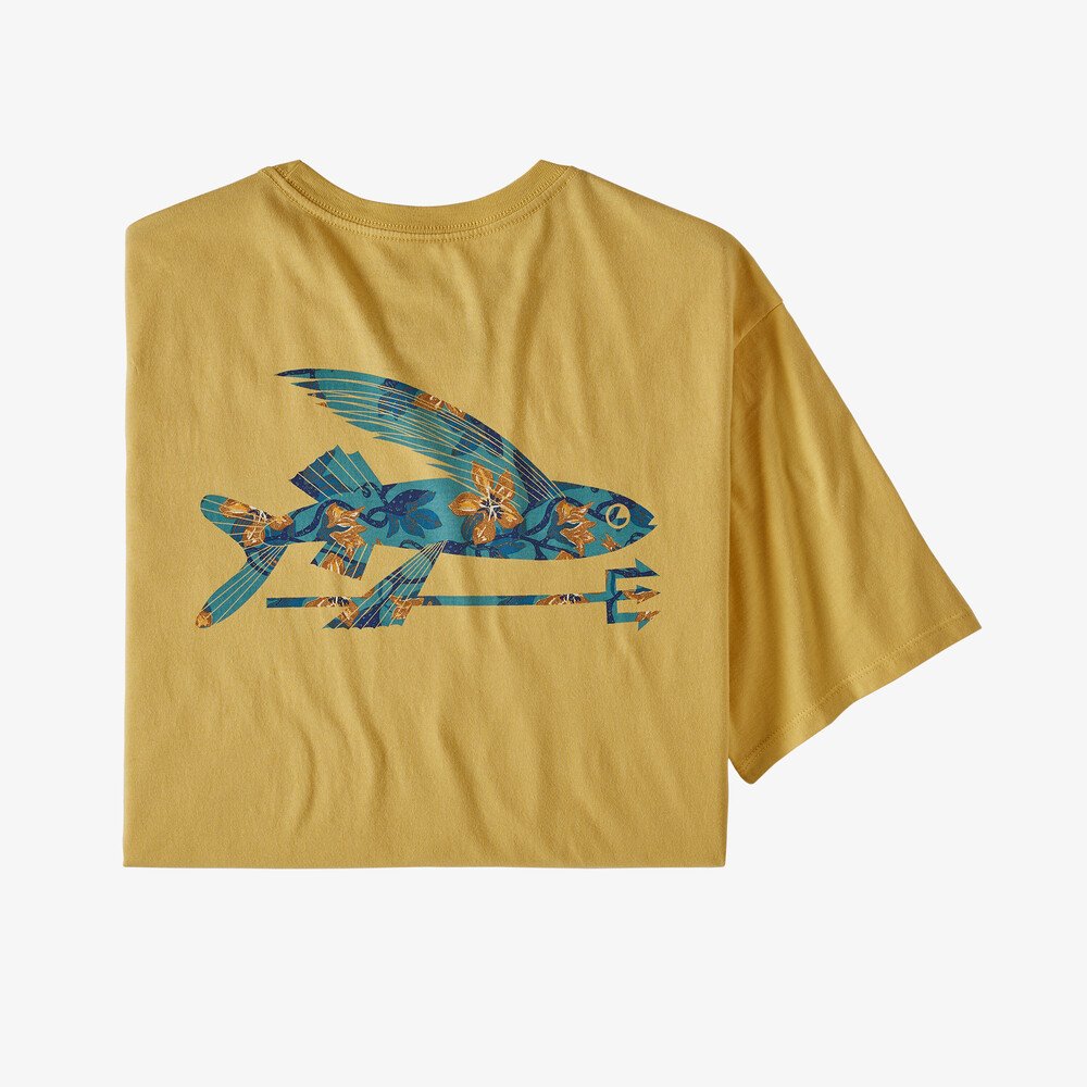 Patagonia Men's Flying Fish Organic T-Shirt