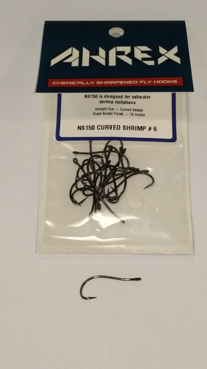Ahrex NS150 Curved Shrimp Fly Hooks – Another Fly Story