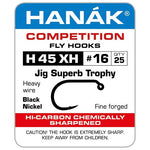 Hanak H45XH Jig Superb Trophy Fly Hooks