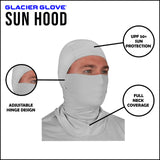 Glacier Glove Grey Sun Hood