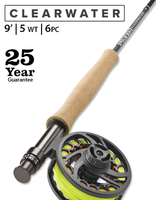 ORVIS（オービス フライロッド）、クリアウォーター865-4がお嫁