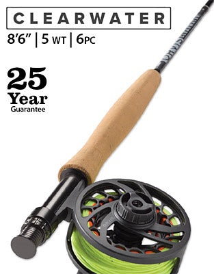 Orvis Clearwater 865-6 Travel Fly Rod