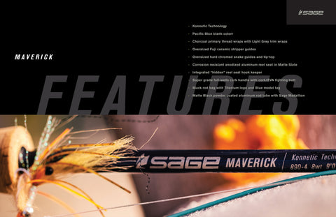 Sage Maverick Fly Rods