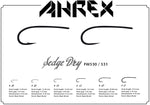 Ahrex FW530 Sedge Dry Fly Hooks