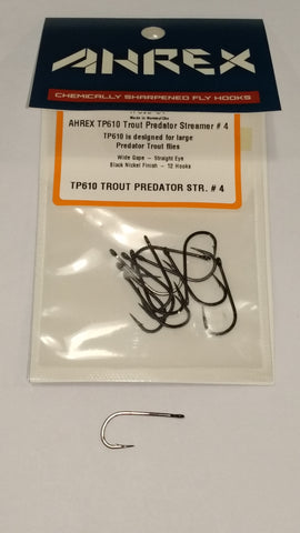 Ahrex TP610 Trout Predator Streamer Fly Hooks