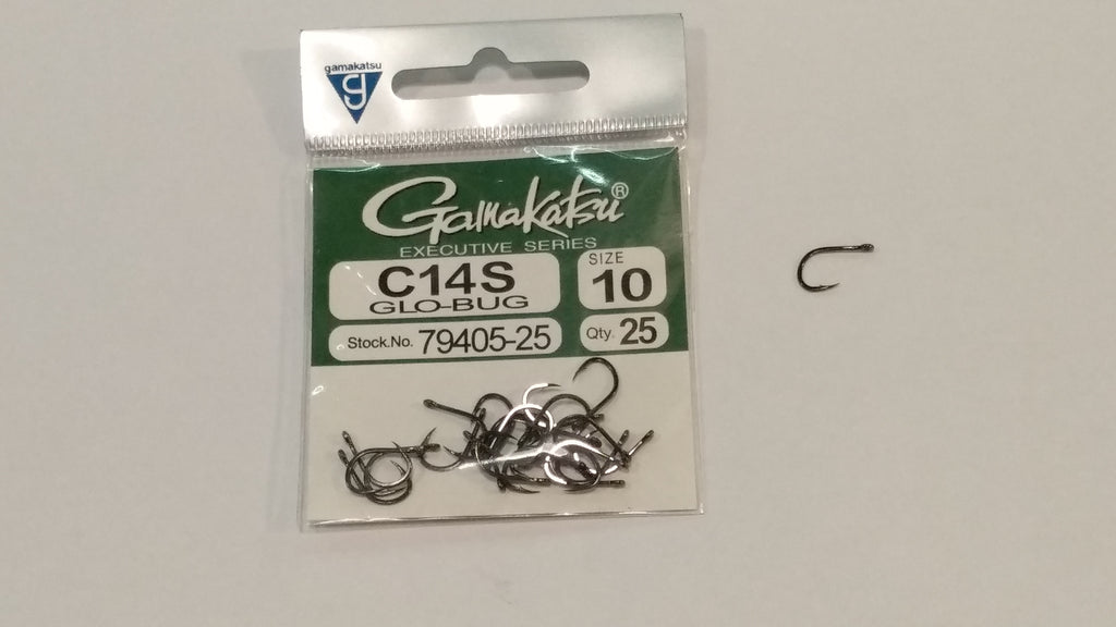Gamakatsu C14S Glo-Bug Fly Hooks (Pack of 25) – Another Fly Story
