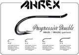 Ahrex HR420 Progressive Double Fly Hooks