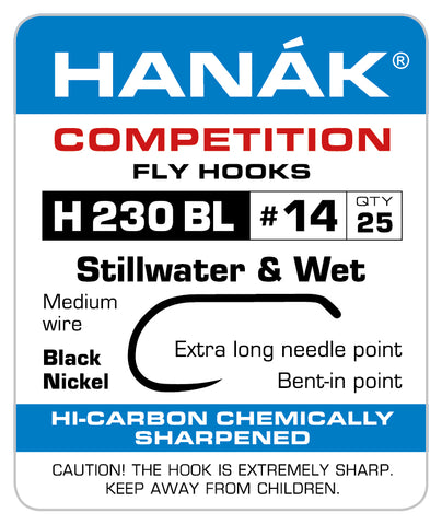 Hanak H230BL Stillwater & Wet Hooks