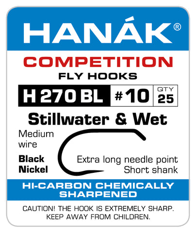 Hanak H270BL Stillwater & Wet Hooks