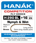 Hanak H290BL Nymph & Wet Hooks