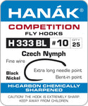 Hanak H333BL Czech Nymph Hooks
