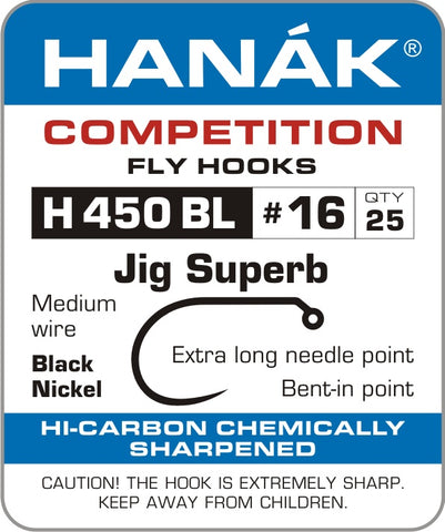 Hanak H450BL Jig Superb Fly Hooks