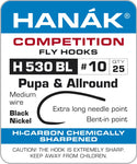 Hanak H530BL Pupa & Allround Fly Hooks