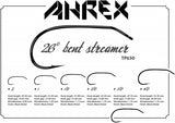 Ahrex TP650 26 Degree Bent Streamer Fly Hooks