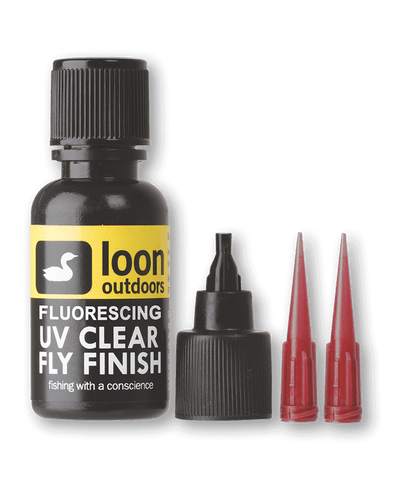 Loon Fluorescing UV Clear Fly Finish 1/2 Oz