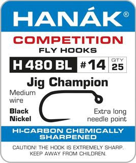 Hanak H480BL Jig Champion Fly Hooks